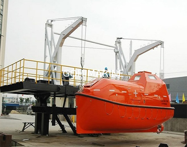 IACS Approved SOLAS 7.5m 55 Persons GRP Totally Enclosed Lifeboat TEMPSC
