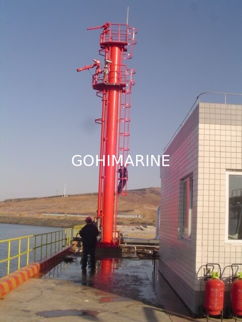 Stainless Steel 3.0-30.0m Fire Fighting Fire Monitor Tower