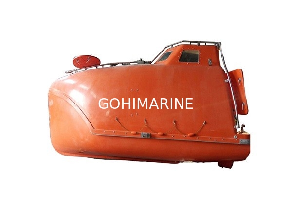 CCS, BV, ABS, DNV, RMRS, EC, MED Approved SOLAS Standard 10-90 Persons FRP Free Fall Lifeboat