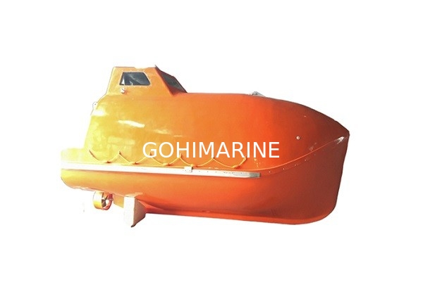 CCS, BV, ABS, DNV, RMRS, EC, MED Approved SOLAS Standard 10-90 Persons FRP Free Fall Lifeboat