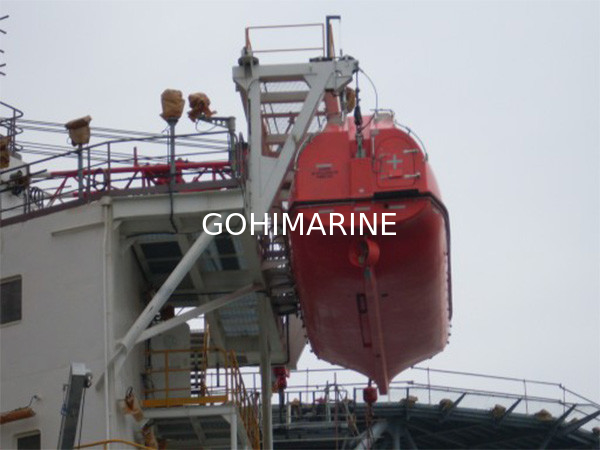 IACS Approved SOLAS 70KN, 95KN Offshore Platform Davit For Lifeboat
